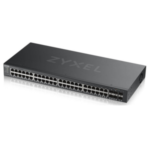 Zyxel NebulaFlex Pro GS2220-50 Hybrid L2 Switch ,  19 "rack,  44xGE,  4 combo ports  (SFP  /  RJ-45),  2xSFP,  standalone  /  cloud management