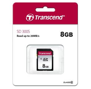 Transcend 8GB SDHC Class 10 UHS-I U1 R95,  W45MB / s