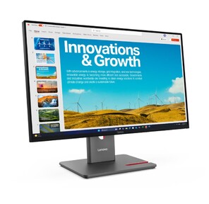 Монитор Lenovo 23, 8" P24QD-40,  16:9,  IPS,  QHD,  4ms,  300cd,  120Hz,  HDMI,  DP,  USB,  USB-C,  LAN,  HAS
