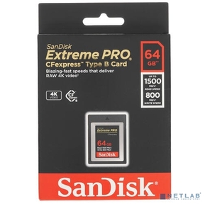 Карта памяти COMPACT FLASH 64GB SDCFE-064G-GN4NN SANDISK