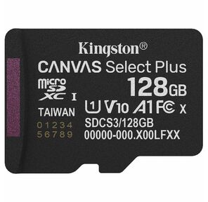 Kingston SDCS2 / 128GBSP Micro SecureDigital 128Gb MicroSDXC Class 10 UHS-I