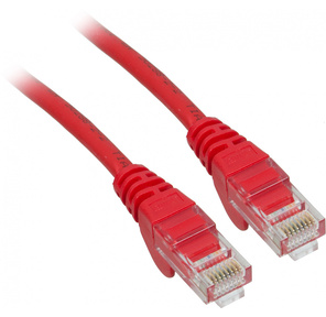 Кабель Патч-корд Lanmaster UTP LAN-PC45 / U5E-2.0-RD вилка RJ-45-вилка RJ-45 кат.5е 2м красный LSZH  (уп.:1шт)