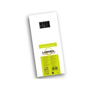 Пружина пластиковая Lamirel,  38 мм. Цвет: черный,  25 шт.