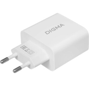 Сетевое зар. / устр. Digma DGWC-1U-2.1A-WG 2.1A универсальное белый