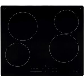 Варочная поверхность Hyundai HHE 6451 BG черный