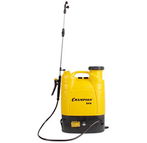 CHAMPION Опрыскиватель аккумуляторный SA16 { 0, 5-2, 5м бак 16л 12В 8Ач 3, 6 л / мин 5, 3кг }