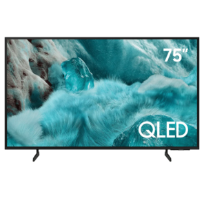 Телевизор QLED Samsung 75" QE75Q7FAAUXRU Q серебристый 4K Ultra HD 50Hz DVB-T2 DVB-C DVB-S2 USB WiFi Smart TV