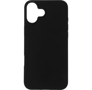 Чехол  (клип-кейс) BoraSCO для Apple iPhone 16 Plus Silicone Case черный  (73521)