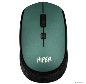 Мышь HIPER беспроводная HOMW-084 {1600dpi,  зеленый,  USB,  4кнп}