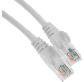 Патч-корд LANMASTER LSZH UTP кат.5e,  10 м,  белый
