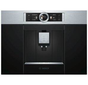 Bosch CTL636ES1 Встраиваемая кофемашина 59.4x45.5x35.6 см,  1600 Вт,  19 бар,  полностью автоматическая,  цвет: черный / нерж.сталь