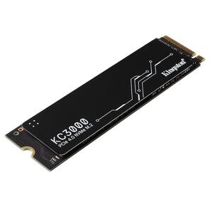 Kingston SSD KC3000,  4096GB,  M.2 22x80mm,  NVMe,  PCIe 4.0 x4,  3D TLC,  R / W 7000 / 7000MB / s,  IOPs 1 000 000 / 1 000 000,  TBW 3200,  DWPD 0.71,  with Heat Spreader  (5 лет)