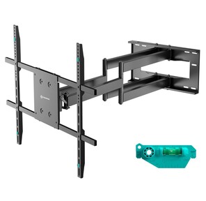 Кронштейн ONKRON /  42-110" макс 800*600  наклон -5° / +15° поворот ±90° Макс нагрузка 100кг,  от стены 103-1030мм черный