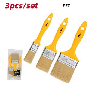 Отделочный инструмент Deli Набор кистей малярных с пластиковой ручкой 3шт DL509157 25 / 50 / 75 мм