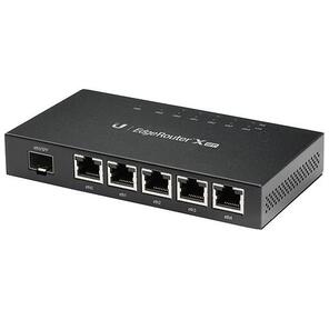 UBIQUITI ER-X-SFP Маршрутизатор 5x Ethernet,  1x SFP,  раздача PoE