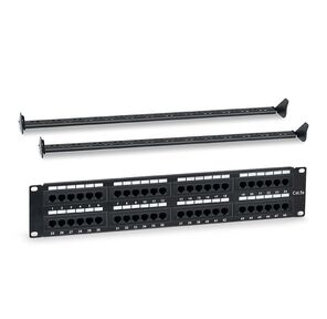 Патч-панель Hyperline WRLine WR-PL-48-C5E-D 19" 2U 48xRJ45 кат.5e