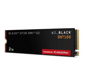 Твердотельный диск 2TB WD Black SN7100 ,  M.2 2280,  PCI-E 3x4,  [R / W - 7250 / 6900 MB / s] 3D-NAND TLC
