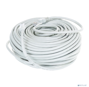 Cablexpert Патч-корд UTP PP12-30M кат.5e,  30м,  литой,  многожильный  (серый)