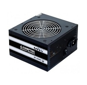 Chieftec GPS-600A8 600W,  ATX-12V V.2.3 PSU with 12 cm fan,  Active PFC,  fficiency >80% with power cord 230V