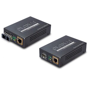 IEEE802.3af / at PoE 10 / 100 / 1000Base-T to MiniGBIC  (SFP) Converter
