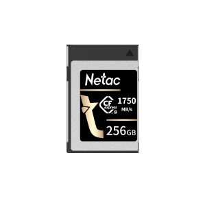Netac CF2000 CFexpress™ PCIe Gen 3x2 Type B cards 256GB,  R / W up to 1750MB / 1650MB / s