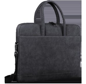 Сумка для ноутбука c карманом Trendy 15-16" PU кожа черный 26130 DEFENDER