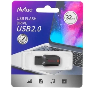 Флеш-накопитель NeTac Флеш-накопитель Netac USB Drive U197 USB2.0 32GB,  retail version