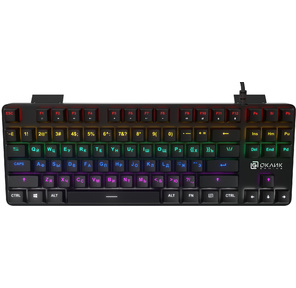 Клавиатура Oklick 969G SHOTGUN механическая черный USB Multimedia for gamer LED