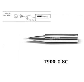Аксессуары для пайки Atten Паяльное жало ,  T900-0.8C