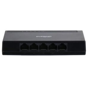 DAHUA DH-PFS3005-5GT-L 5-портовый гигабитный неуправляемый коммутатор,  5xRJ45 1Gb,  коммутационная ёмкость 10 Гбит / с,  передача пакетов 7.44 Мпак / с,  таблица МАС-адресов 2K,  пластик