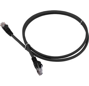 Патч-корд LANMASTER LSZH UTP кат.5e,  2.0 м,  черный