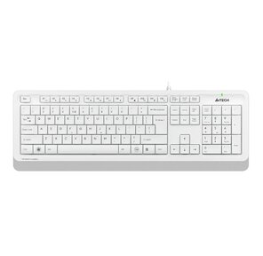 Клавиатура A4 Fstyler FK10 белый / серый USB
