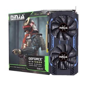 Видеокарта Ninja  (Sinotex) Ninja GTX1660SUPER PCIE  (1408SP) NK166SF66F  6GB 192BIT GDDR6  (DVI / HDMI / DP)