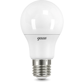 GAUSS 102502212 Светодиодная лампа LED A60 шар 12W E27 1200lm 4100K 1 / 10 / 50