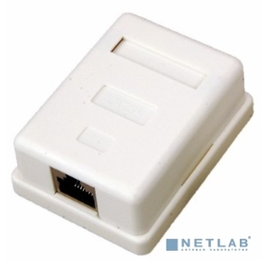 REXANT 03-0122 Розетка компьютерная внешняя,  1-порт RJ-45  (8P8C),  FTP экранированная,  категория 5e