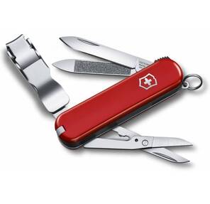 Нож перочинный Victorinox Nail Clip 580 0.6463 65мм 8 функций красный