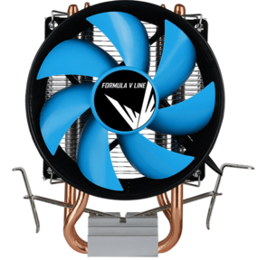 Кулер CPU Aerocool Verkho 2  (универсальный,  110W,  15-25 dB,  800-2000 rpm,  90мм,  4pin,  медь+алюминий) RTL