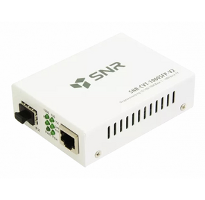SNR Медиаконвертер  10 / 100 / 1000-Base-T  /  1000Base-FX с SFP-портом