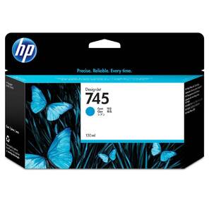 Cartridge HP 745 Голубой для HP DesignJet,  130ml
