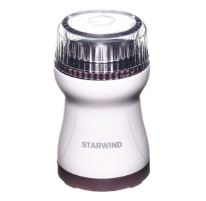 Кофемолка Starwind SGP4422 200Вт сист.помол.:ротац.нож вместим.:40гр белый / коричневый
