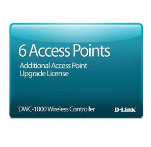 Лицензия D-Link  (DWC-1000-AP6-LIC) 6 AP upgrade for DWC-1000