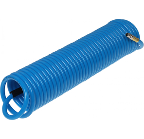 FUBAG Шланг спиральный с фитингами [170301] {рапид_полиуретан_15бар_6х10мм_10м}