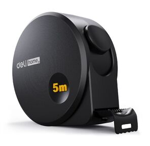 Рулетка ";Home Series"; Deli HT8519 5м х 19мм Эксклюзивный дизайн,  Корпус - высококачественный софттач пластик