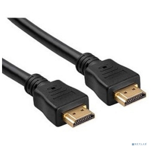 Bion Кабель HDMI v1.4,  19M / 19M,  3D,  4K UHD,  Ethernet,  Cu,  экран,  позолоченные контакты,  1.8м,  черный [BXP-CC-HDMI4-018]