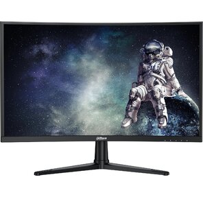 Монитор Dahua 23.8" DHI-LM24-E240C черный VA LED 1ms 16:9 HDMI матовая 4000:1 350cd 178гр / 178гр 1920x1080 240Hz DP FHD 3.85кг
