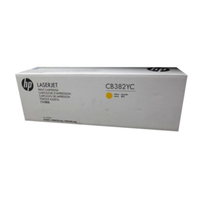 Тонер Картридж HP CB382YC желтый CLJ CM6030 / CM6040  (25000стр.) в технологической упаковке