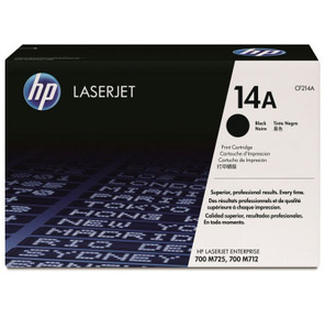 Hewlett-Packard черный HP 14A Black LaserJet Toner Cartridge