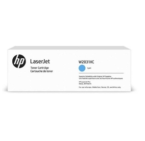 Картридж лазерный HP 415X W2031XC голубой  (6000стр.) для HP LJ M454 / MFP M479  (техн.упак)