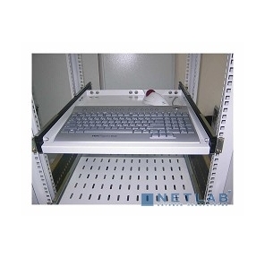 Полка клавиатурная с телескопическими направляющими,  регулируемая глубина 580-620мм ТСВ-К4