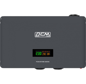 Стабилизатор напряжения Powercom WM-3000VA 1800Вт 3000ВА графитовый